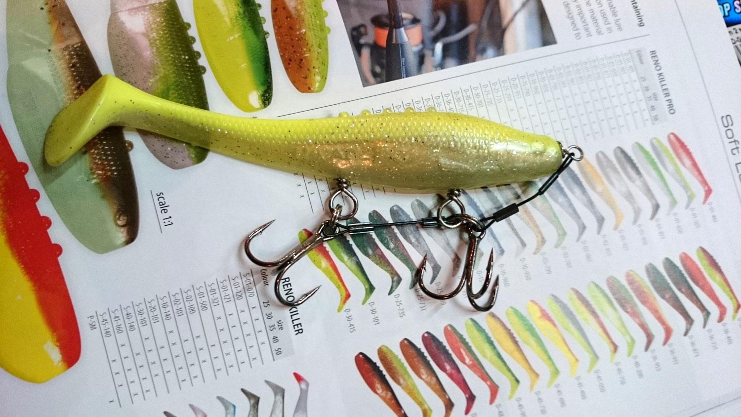 Ψαράκια σιλικόνης: Dragon Shad Rigs με 2 σαλαγιές